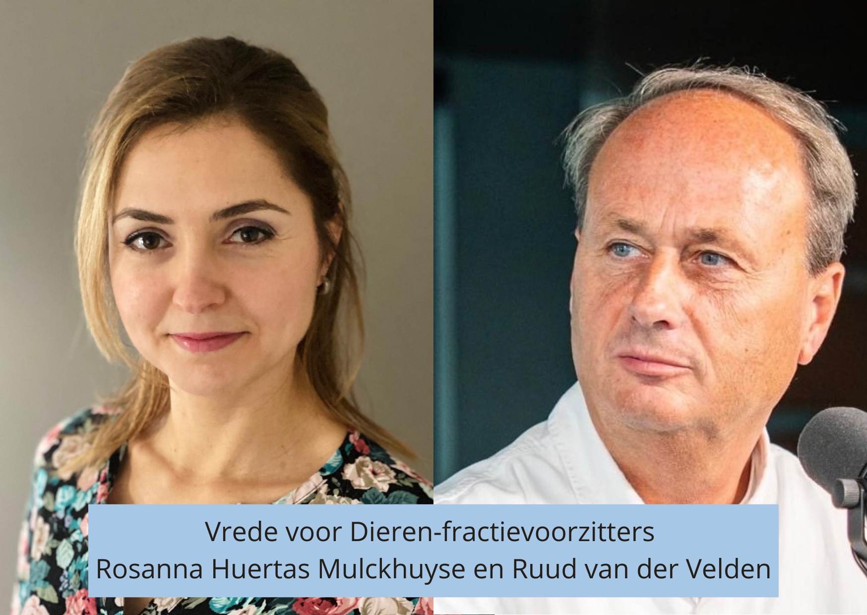 vrede voor dieren fractievoorzitters ruud van der velden en rosanna(1)